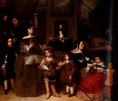 Diego Velazquez The Family of the Artist (df01) china oil painting image